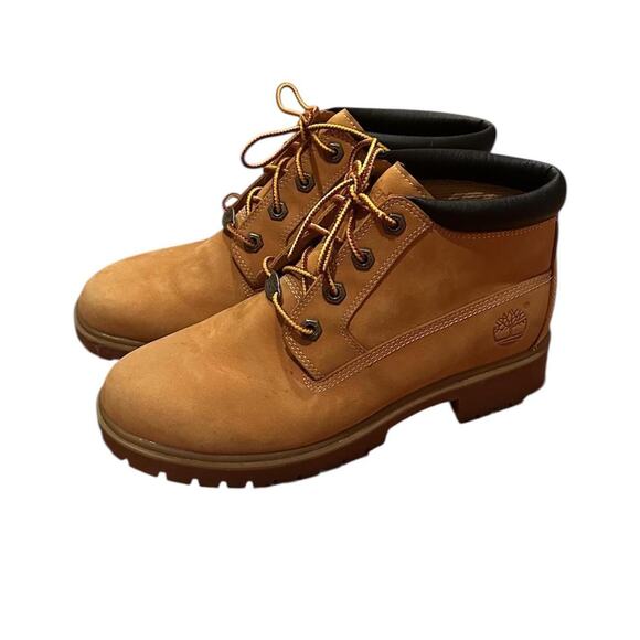 timberland low tan boots - Picture 1 of 5